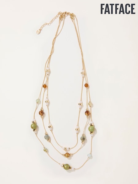 FatFace Bead Layered Necklace (F21500) | 26 €