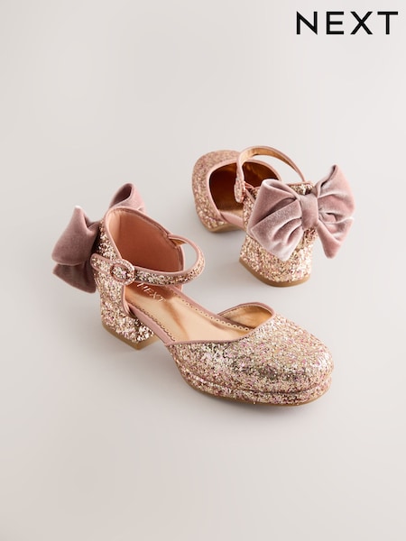 Pink Platform Heel Occasion Shoes (F21573) | € 40 - € 50