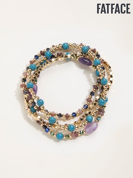 FatFace Multi Colour Multi Stretch Braclets (F21621) | €19