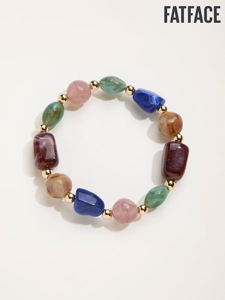 FatFace Multi Colour Large Bead Bracelet (F21649) | €16.50