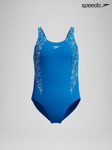 Speedo Blue Hyperboom Splice Muscleback Swimsuit (F21697) | €25