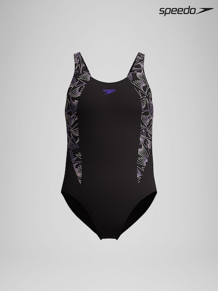 Speedo Black Hyperboom Splice Muscleback Swimsuit (F21698) | €23.50