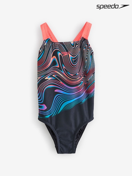 Speedo Digital Placement Powerback Swimsuit (F21735) | ‏146 د.إ.‏