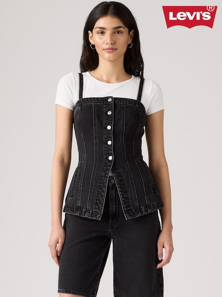 Levi's® Tailored Denim Bustier Blouse (F21766) | 113 €