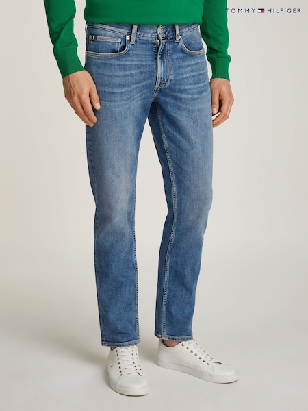 Tommy Hilfiger Blue White Denton Straight Jeans (F21852) | €129
