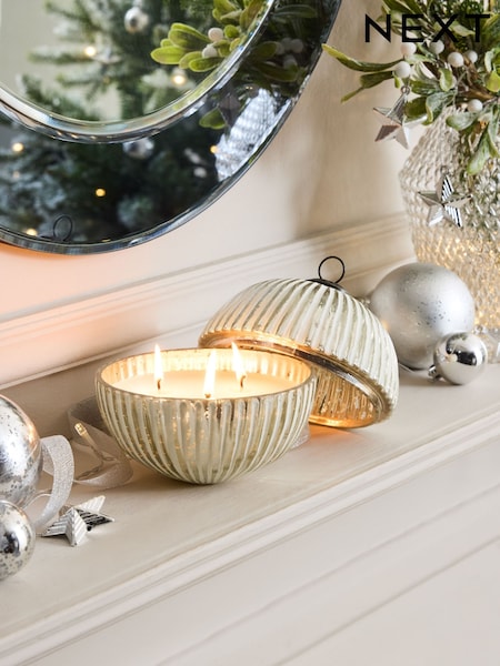 Festive Spice Decorative Candle (F21861) | €21