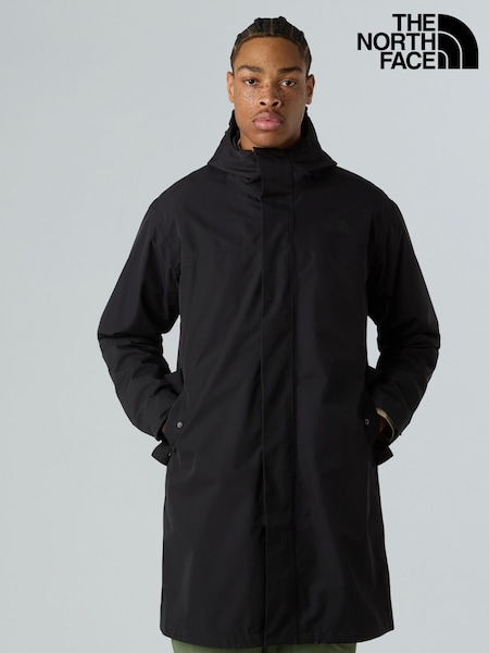 The North Face Black Nukabira Rain Shell Parka Jacket (F21895) | €354