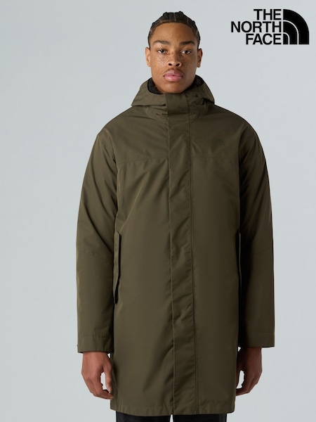 The North Face Green Nukabira Rain Shell Parka Jacket (F21896) | €354