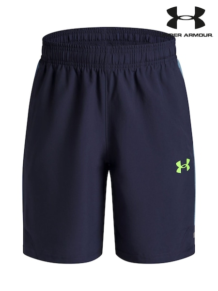 Under Armour Navy Tech Utility Woven Shorts (F22018) | AED151