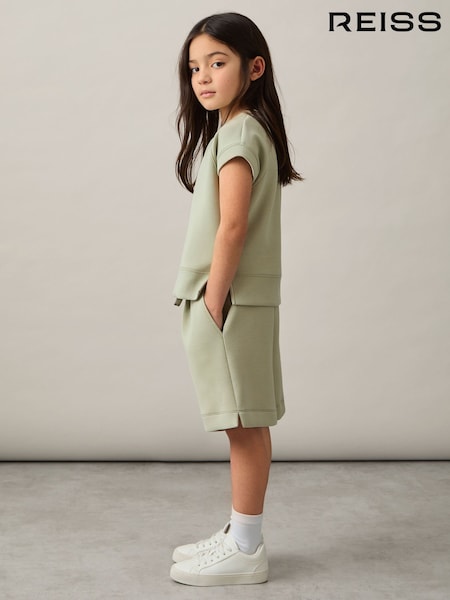 Reiss Sage Joanna Modal-Blend Sweatshirt And Shorts Set (F22234) | kr1 484