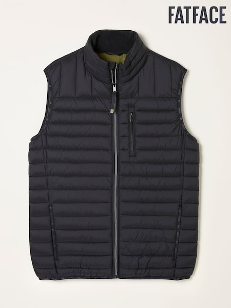 FatFace Dartmouth Black Padded Gilet (F22310) | €77.50
