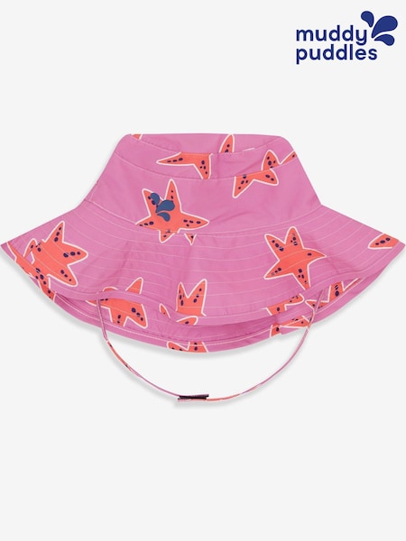 Muddy Puddles Pink UV Protective Sun Hat (F22347) | €29