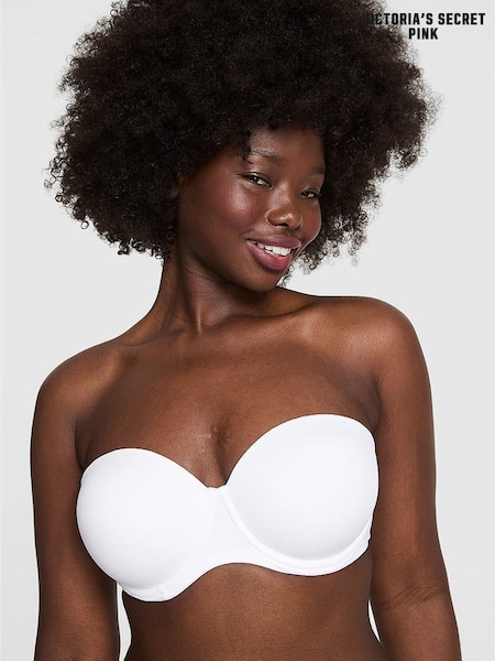 Victoria's Secret PINK White Strapless Multiway Bra (F22369) | €33