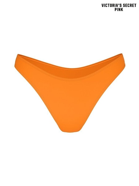 Victoria's Secret PINK Intense Orange Moon Bay Thong Bikini Bottoms (F22394) | €39
