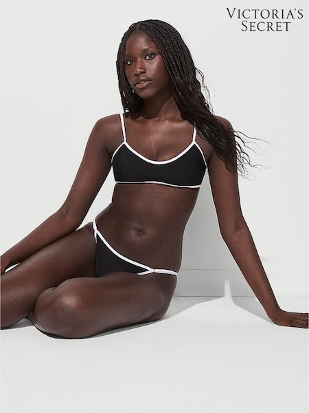 Victoria's Secret Pure Black Scoop Scuba Bikini Top (F22404) | €55
