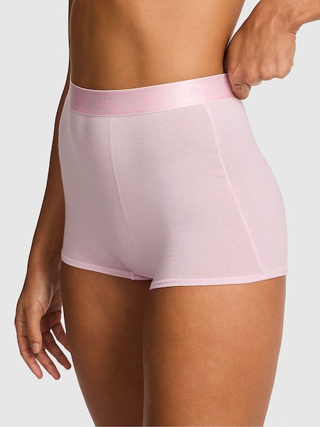 Victoria's Secret PINK Pink Tulip High Waist Cotton Logo Knickers (F22503) | €10.50