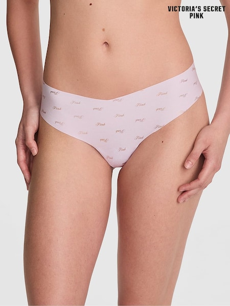 Victoria's Secret PINK Purple Whisper Thong No Show Thong Knickers (F22525) | €10.50