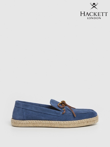 Hackett Suede Espadrilles With Lace-Up Detail (F22739) | R$ 1,285