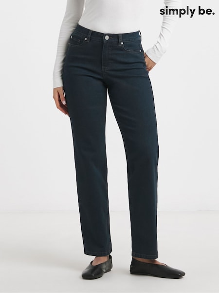 Индиго - Simply Be 24/7 Straight Leg Jeans (F22824) | €37