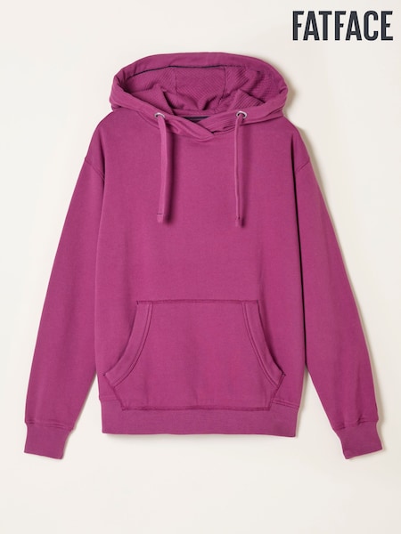 FatFace Izzy Plum Purple Izzy Overhead Hoodie (F22983) | AED268