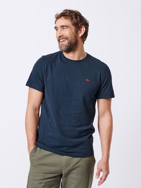 Aubin 100% Cotton White T-Shirt (F23101) | R$ 345