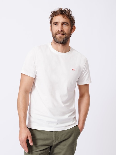 Білий - Aubin 100% Cotton білі футболки (F23102) | 2 103 грн