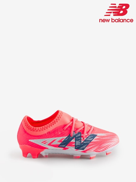 New Balance Red Kids Furon Firm Ground Football Boots (F23345) | €77