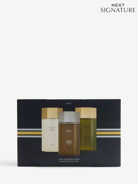 Set of 3 Signature Collection Hair & Body Wash Gift Set (F23573) | €18