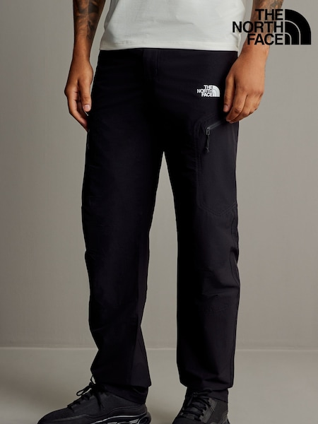 The North Face Black Exploration Regular Tapered Trousers (F23684) | €119