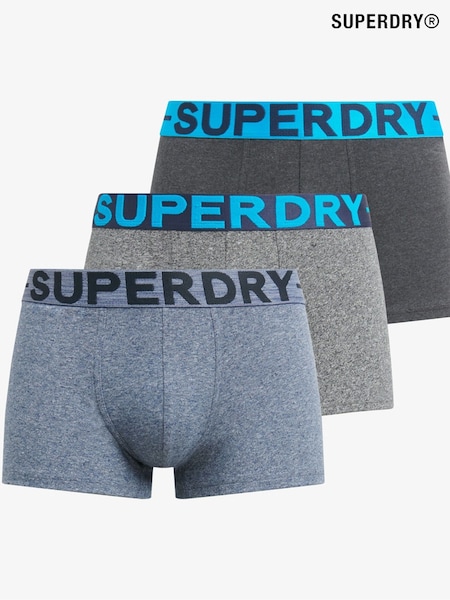 Superdry Grey Light Boxers 3 Pack (F23833) | €45
