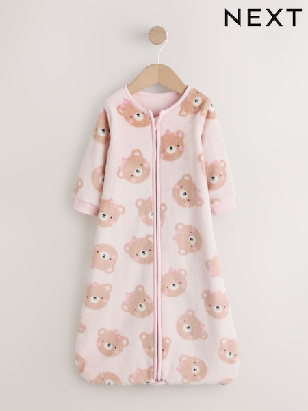 Pink Bear 2.5 TOG Fleece Baby Sleep Bag (F23850) | €35 - €40