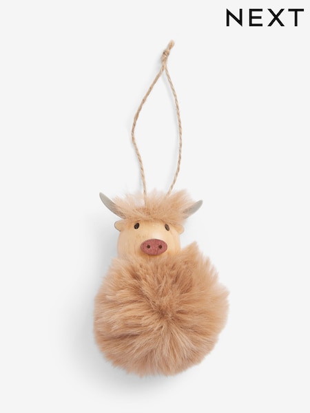 Hamish Character Pom Pom Christmas Bauble (F24126) | €6