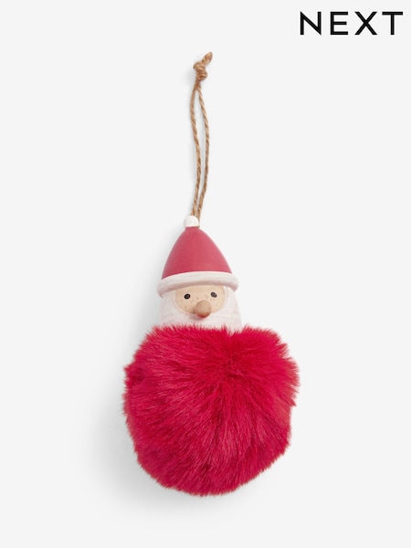 Reindeer Character Pom Pom Christmas Bauble (F24127) | €6