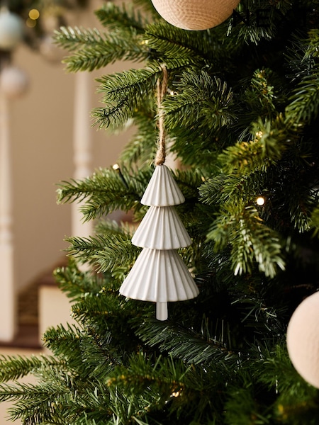 Ceramic Bell Christmas Tree Bauble (F24156) | 11 €