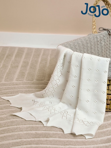 JoJo Maman Bébé Traditional Newborn Shawl (F24163) | ‏140 د.إ.‏