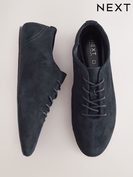 Black Forever Comfort® Premium Leather Soft Lace-Up Shoes (F24193) | €69.50