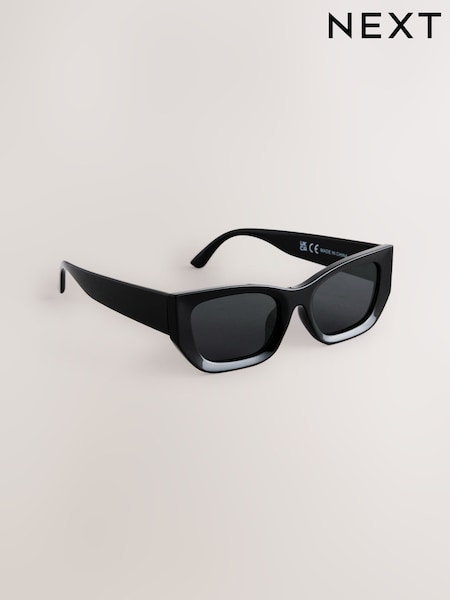 Preto - Square Sunglasses (F24524) | R$ 120