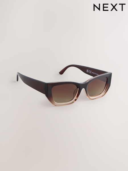 Brown - Square Sunglasses (F24525) | 19 €