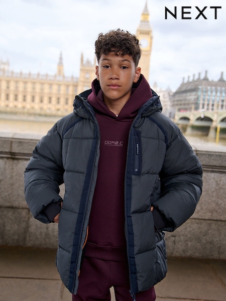 Grau - Padded Jacket (3-16yrs) (F24723) | 54 € - 77 €