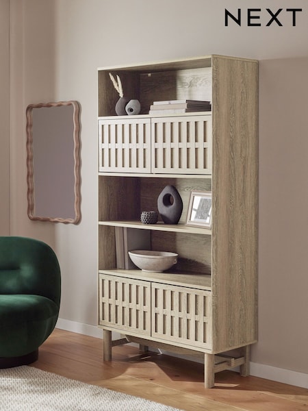 Light Hoxton Textured Front Storage Shelf (F24934) | €750