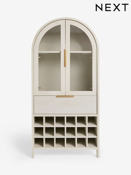 Light Natural Mia Oak Effect Drinks Cabinet (F24942) | €650