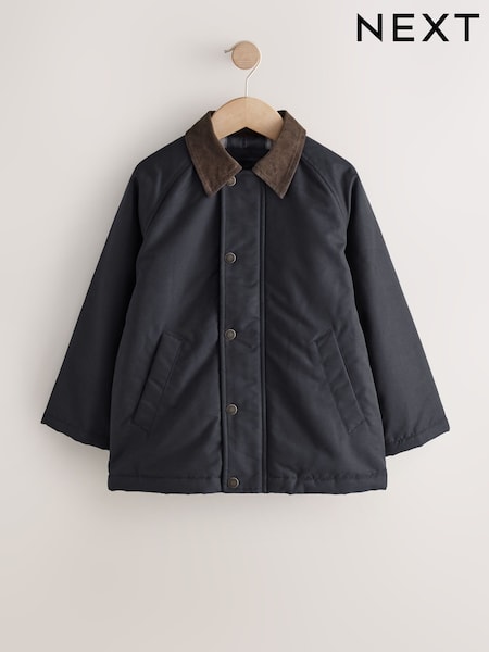 Black Cord Collar Jacket (3-16yrs) (F25048) | 158 QAR - 208 QAR