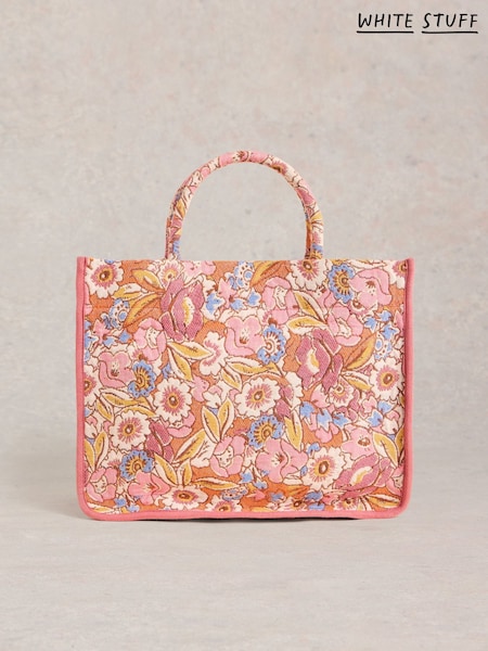 White Stuff Jasmine Jacquard Tote Bag (F25066) | 439 LEI