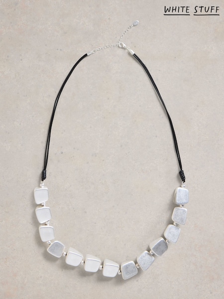 White Stuff Silver Chunky Station Necklace (F25076) | €36