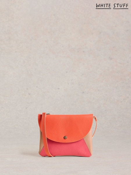 White Stuff Pink Coco Double Pouch Crossbody Bag (F25093) | $103