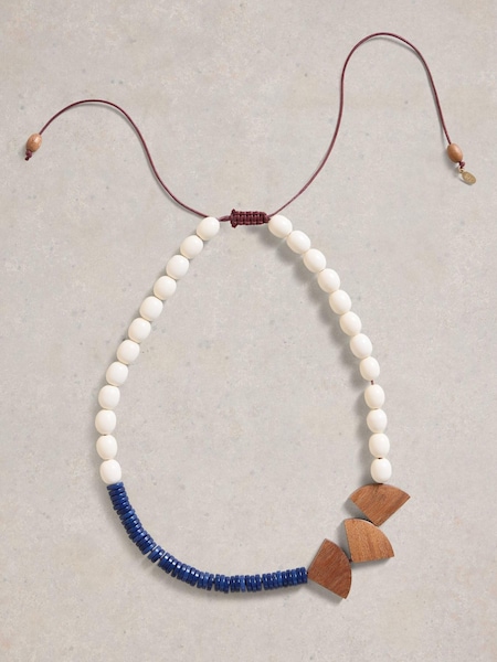White Stuff Blue Beech Multi Bead Necklace (F25124) | €32