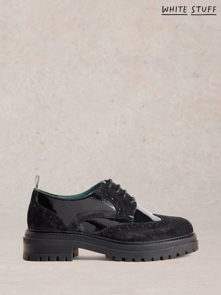 White Stuff Charlie Chunky Lace Up Leather Brogues (F25155) | € 101