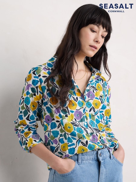 Seasalt Cornwall Larissa 100% Cotton Shirt (F25254) | 75 €