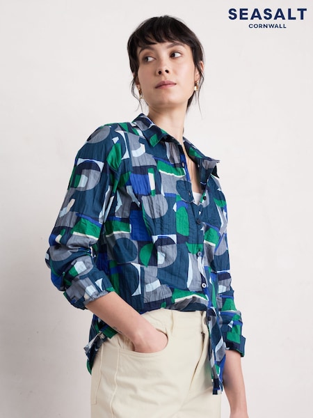 Seasalt Cornwall Larissa 100% Cotton Shirt (F25313) | 38 €