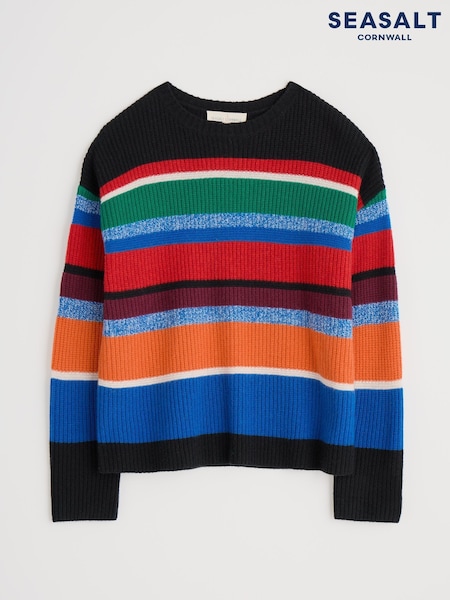 Seasalt Cornwall Multi Thorn Berry Jumper (F25316) | 417 LEI